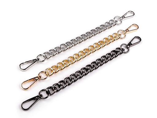 Chain / handle for handbags length 25 cm