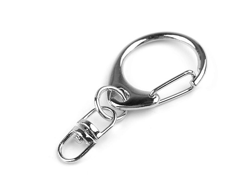 Metal Swivel Clasp / Carabiner 26x54 mm