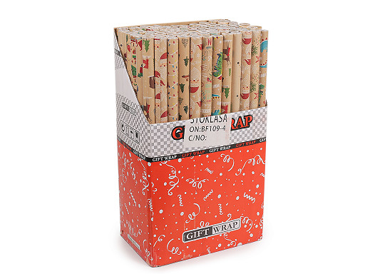 Papier do pakowania 0,7x2 m naturalny 
