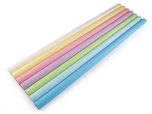 Papier cadeau mat uni, 0,78 x 2 m