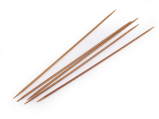 Bamboo Sock Needles; No. 2; 2.5; 3; 3.5; 4.5