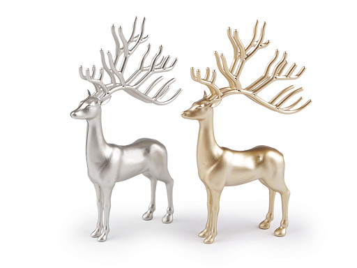 Deer for decorating wreaths and Christmas ties