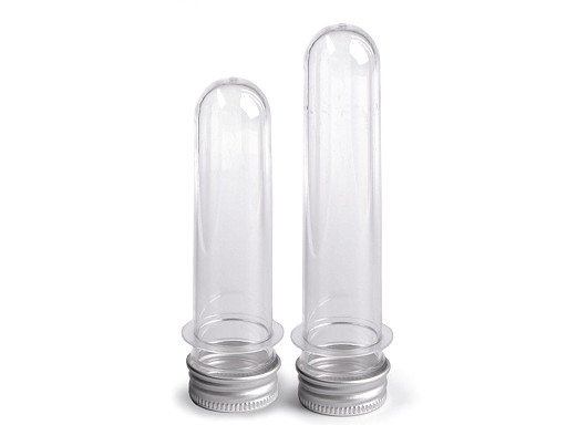 Plastic bottle/tube with screw cap