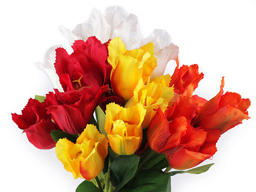 Artificial tulip bouquet