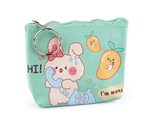 Portmonetka / bilonówka dziewczęca 8,5x10 cm 