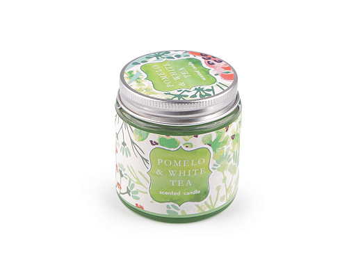 Bougie parfumée dans un pot en verre, 70 g