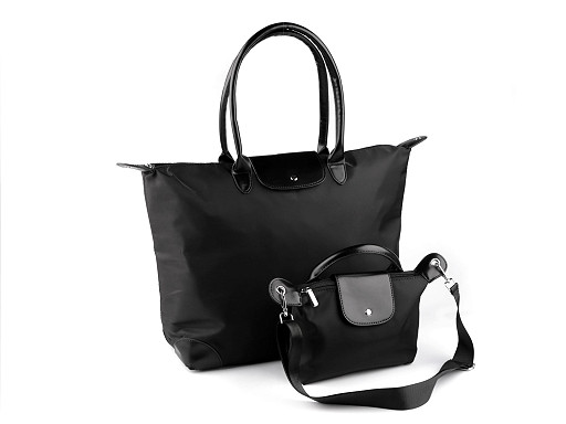 Sac de voyage + sac à bandoulière, 2 en 1, 50 x 36 cm