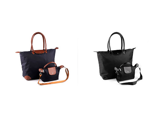 Torba podróżna + torebka 2w1 50x36 cm 