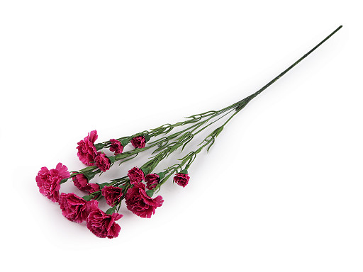 Buchet artificial de garoafe mini