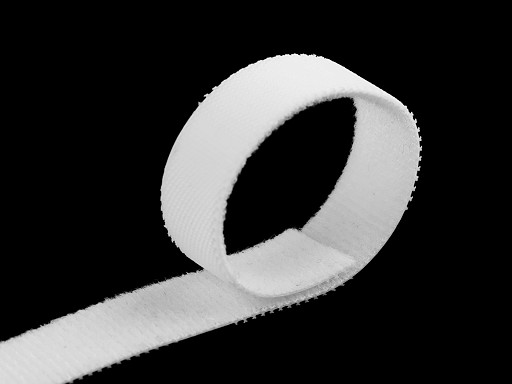 Bande Velcro double face à profil bas, pour la maison et le jardin, largeur 15 mm