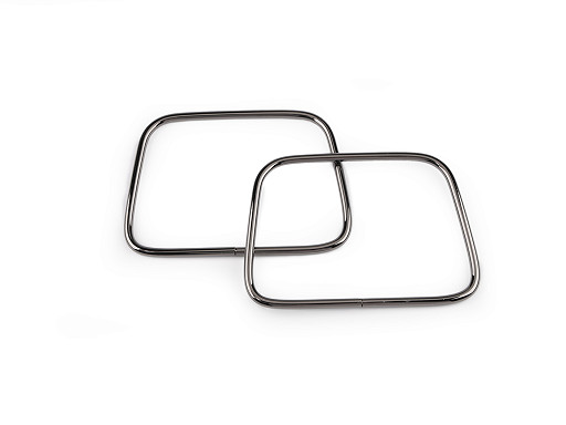 Ucha do torby metalowe 8x11 cm 