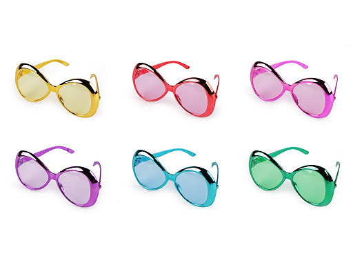 Bicchieri da festa / carnevale, grandi, metallici