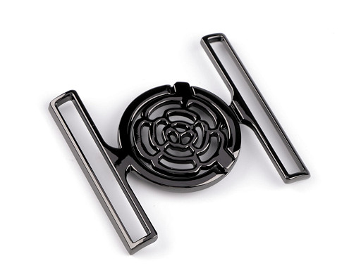 Zapięcie metalowe / klamra szerokość otworu do przewlekania 50 mm 