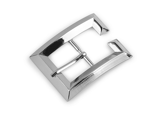 Klamra / sprzączka metalowa otwór do przewlekania 25 mm 