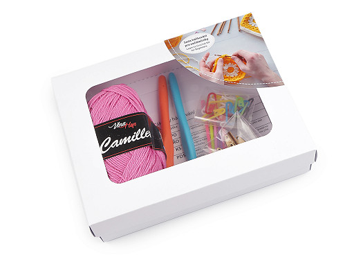 Kit de ganchillo con instrucciones para principiantes