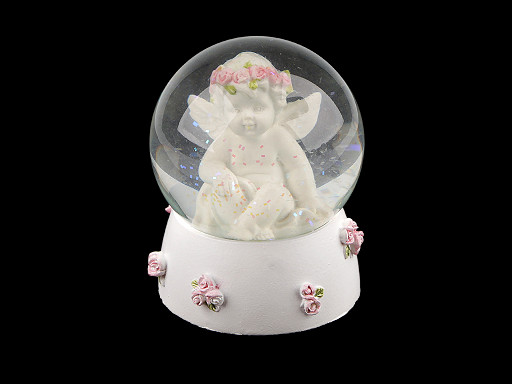 Boule à neige Ange, Ø 6,5 cm