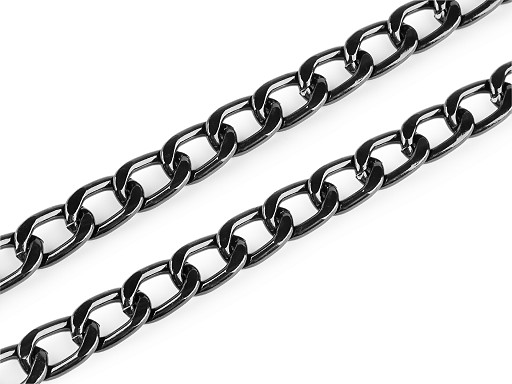 Řetěz plochý lehký šíře 13 mm, metráž