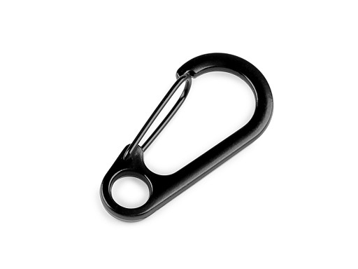Metal carabiner, fits 8 mm straps