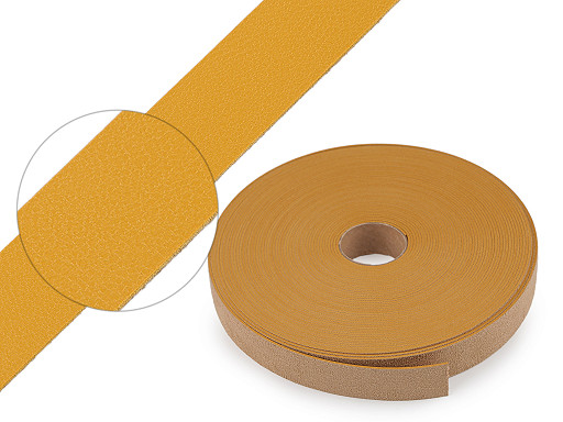 Bag handles made of eco-leather, width 25 mm - by the meter