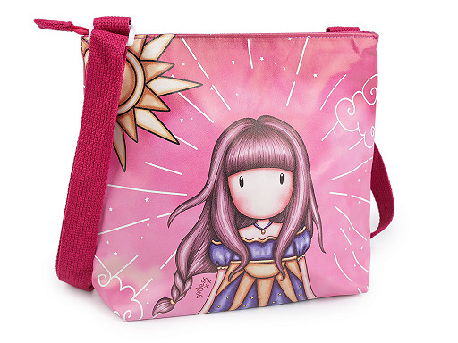 Момичешка чанта crossbody 23 x 22 см с щампа