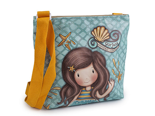 Dievčenská kabelka crossbody 23x22 cm s potlačou