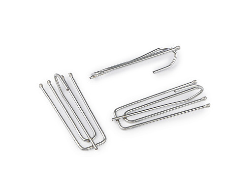 Kovový háček na záclonovky