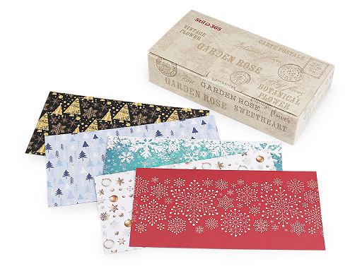 Christmas money envelope 11x22 cm