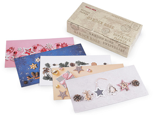 Christmas money envelope 11x22 cm