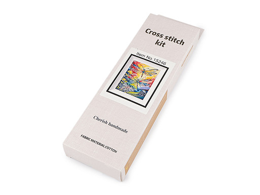 Zestaw do haftowania z nadrukowanym motywem 