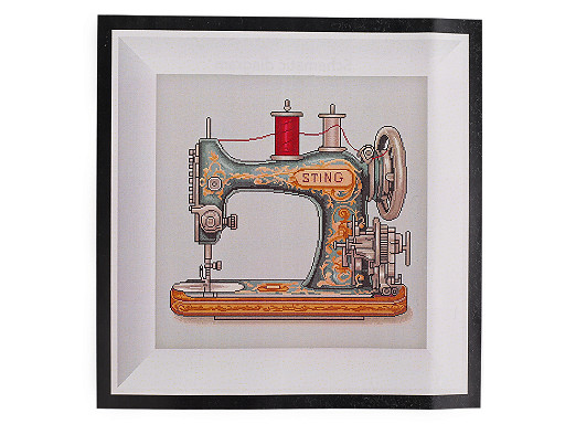 Stickset mit vorgedrucktem Motiv