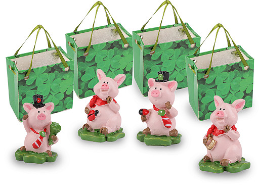 Szerencsehozó kéményseprő ajándéktasakban