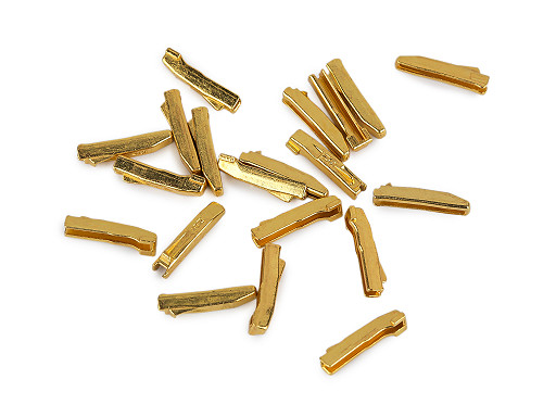 Spodní koncovka na opravu kovového dvoucestného zipu