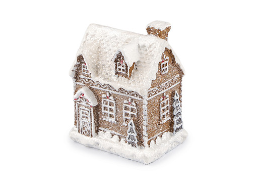 Vánoční domeček imitace perníku