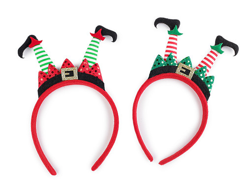 Čelenka do vlasov vianočná / párty