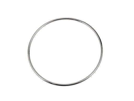 Kovový kruh / ucho na tašku Ø16 cm