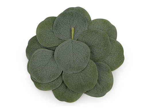 Umelý list eukalyptus na aranžovanie