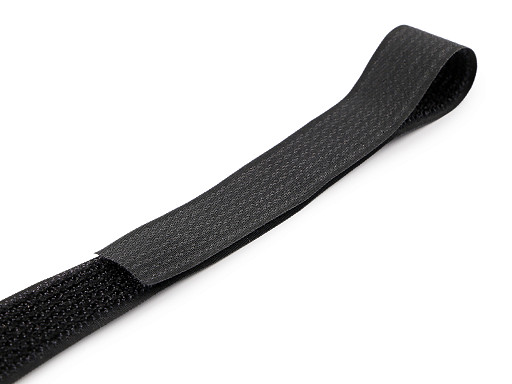 Suchý zips háčik a plyš na rovnakej strane šírka 25 mm