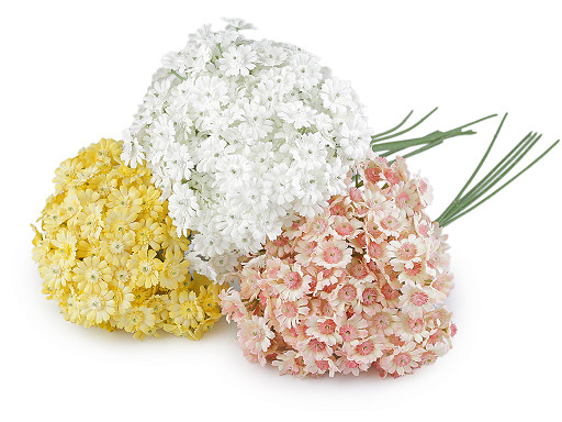 Umělá kytice achillea