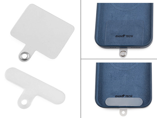 Vložka pod kryt telefonu pro uchycení poutka