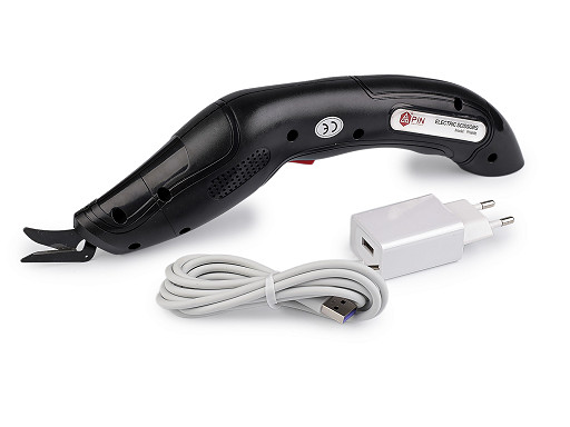 Krejčovské nůžky PIN bezdrátové, na dobíjení