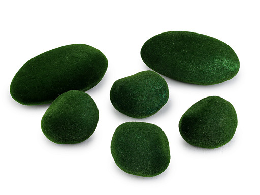 Dekoratív moha kövek több méretben 6 db