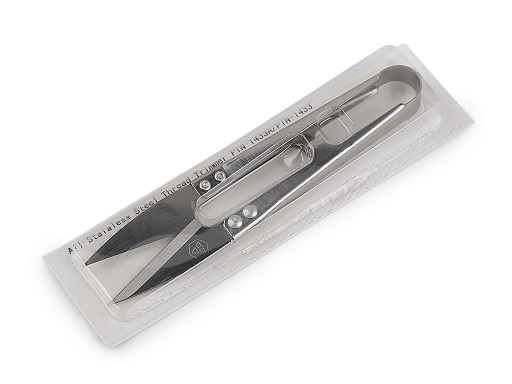 Nůžky PIN cvakačky z nerezové oceli délka 11 cm