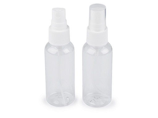 Plastová lahvička s rozprašovačem 50 ml