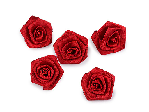 Saténová růže Ø35 mm