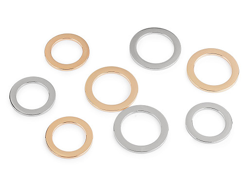 Nerezový kroužek na plavky, šaty a doplňky Ø45 mm; 52 mm plochý