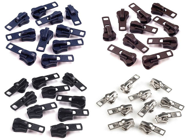 Cursor fermoar injectat, 8 mm | STOKLASA mercerie și materiale textile