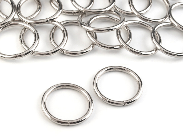 Clothing Ring Ø20 mm Stainless steel | STOKLASA Haberdashery and Fabrics