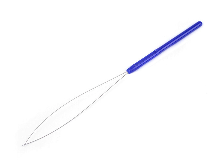 Enhebrador de agujas para hilos/fibras, largo 22 cm