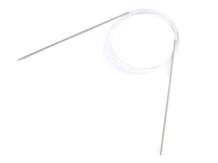 Set De 15 Aiguilles Circulaires à Tricoter En Acier Inoxydable - 5 Tailles (2mm à 4mm) - Pour Chaussettes, Bonnets, Écharpes - 8