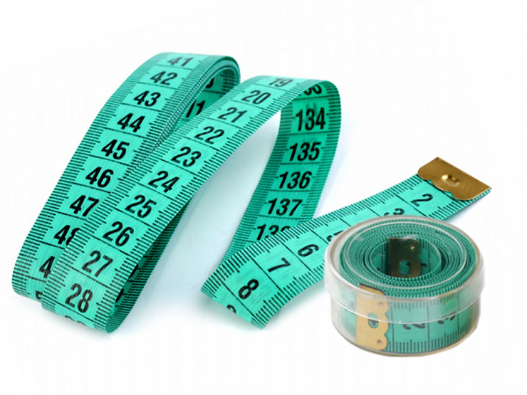 Sewing Tape Measure 150 cm in plastic case